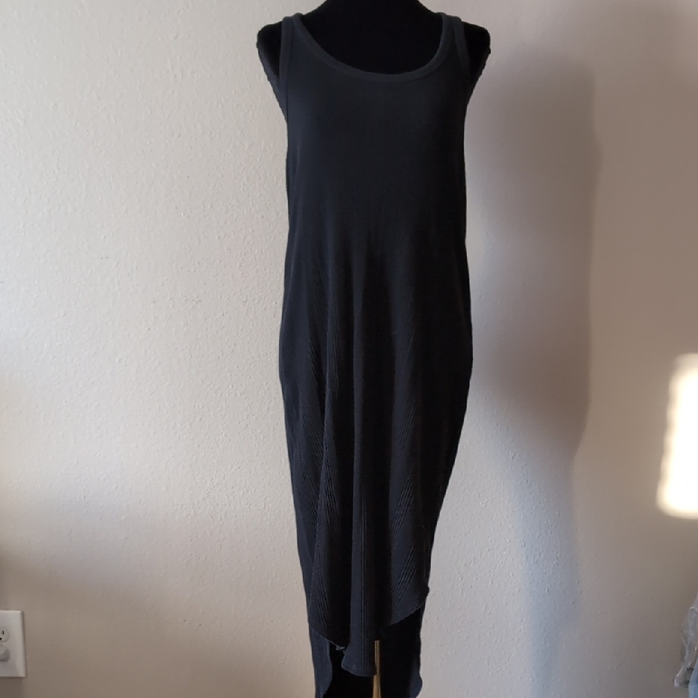 Aerie | Racerback Black Sleeveless Dress